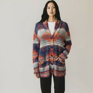 Ralph Lauren Denim & Supply Aztec Southwestern Shawl Cardigan size M